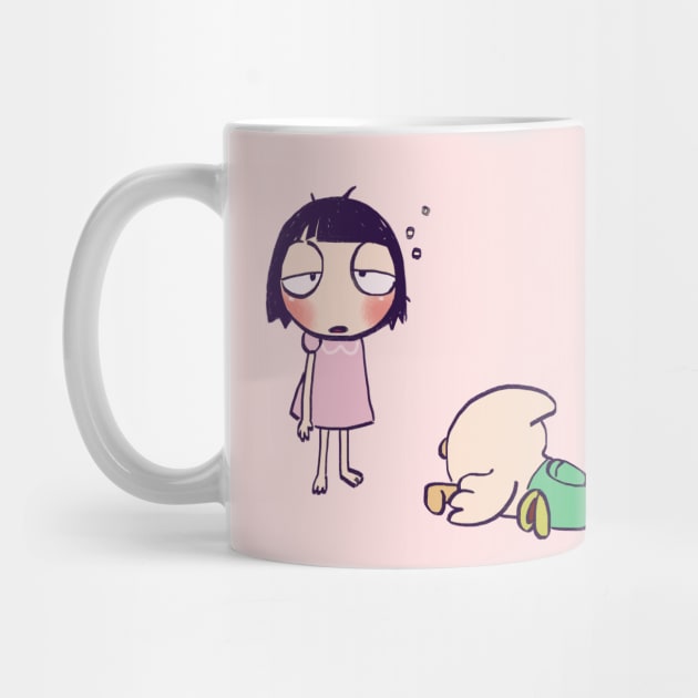 sleepytime pajamas sarah and duck / children cartoon by mudwizard